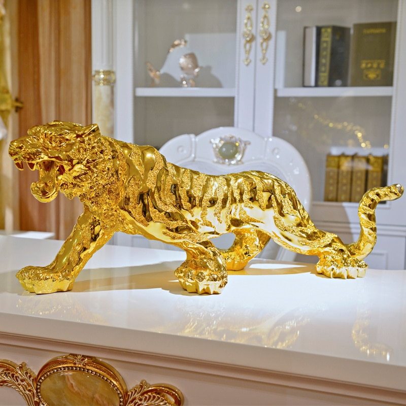 ANTIEK TIJGER DECORATIE