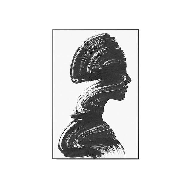 ABSTRACT GEZICHT - KUNST