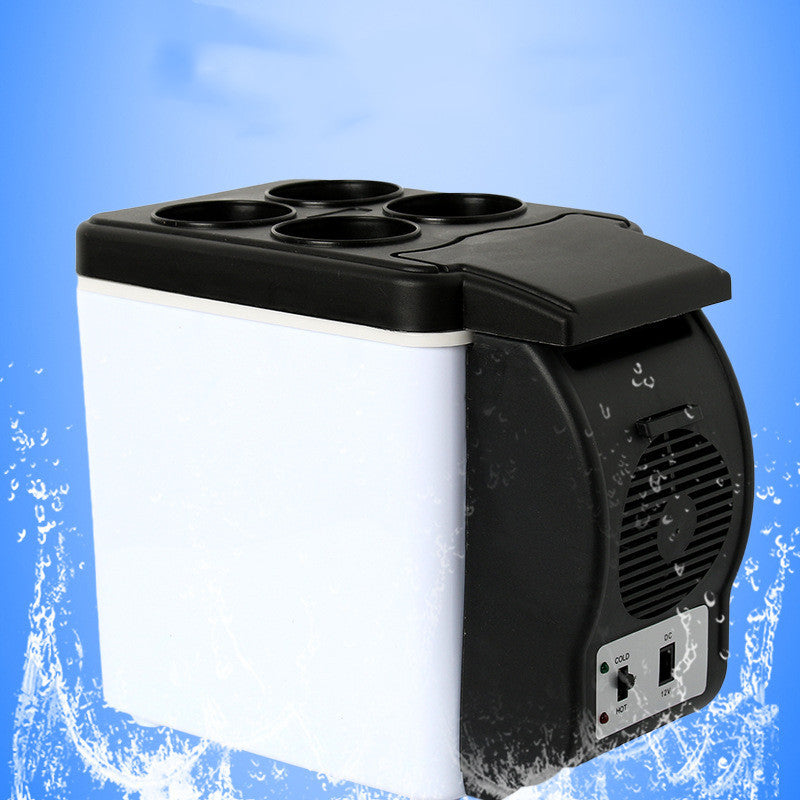 MINI KOELKAST - 6 LITER - 100/240V/12V AUTO STEKKER