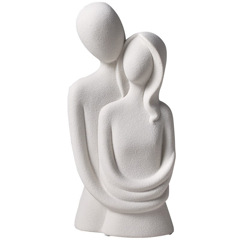 KERAMISCHE HARS STANDBEELD SCULPTUUR