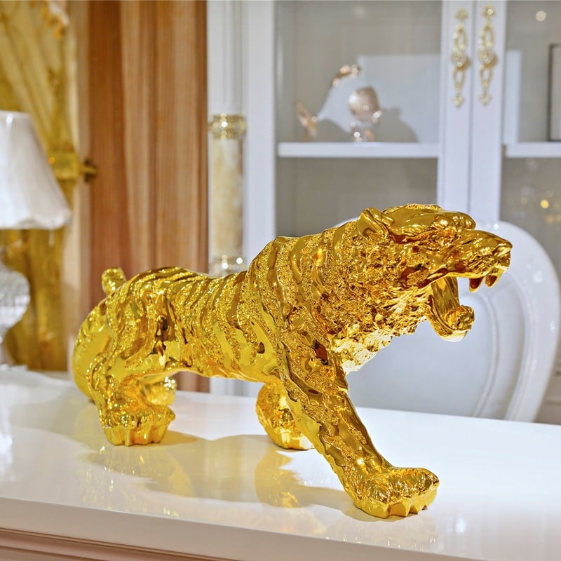 ANTIEK TIJGER DECORATIE