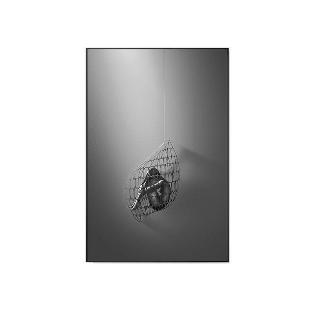 ABSTRACT GEZICHT - KUNST