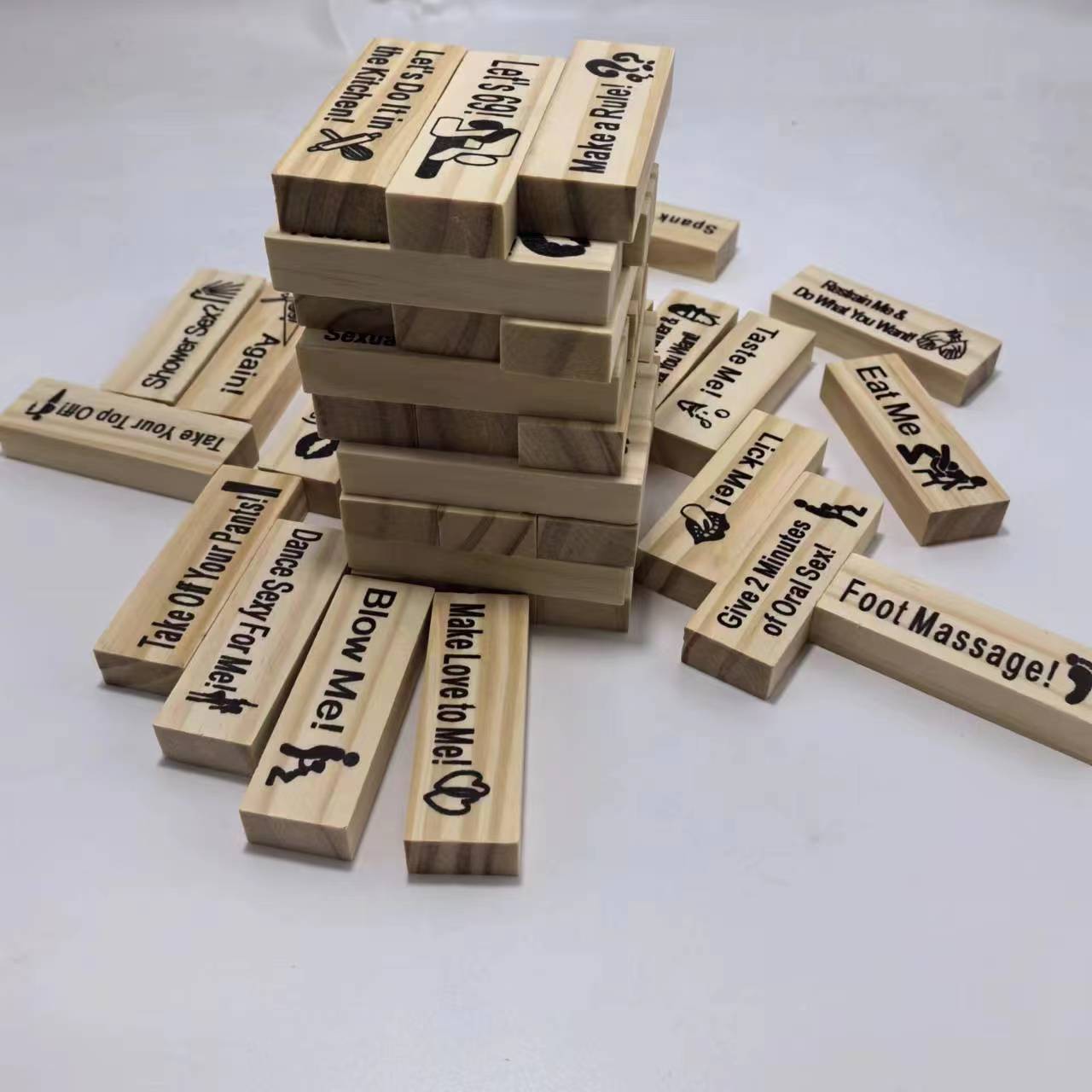 Jenga blokkentoren
