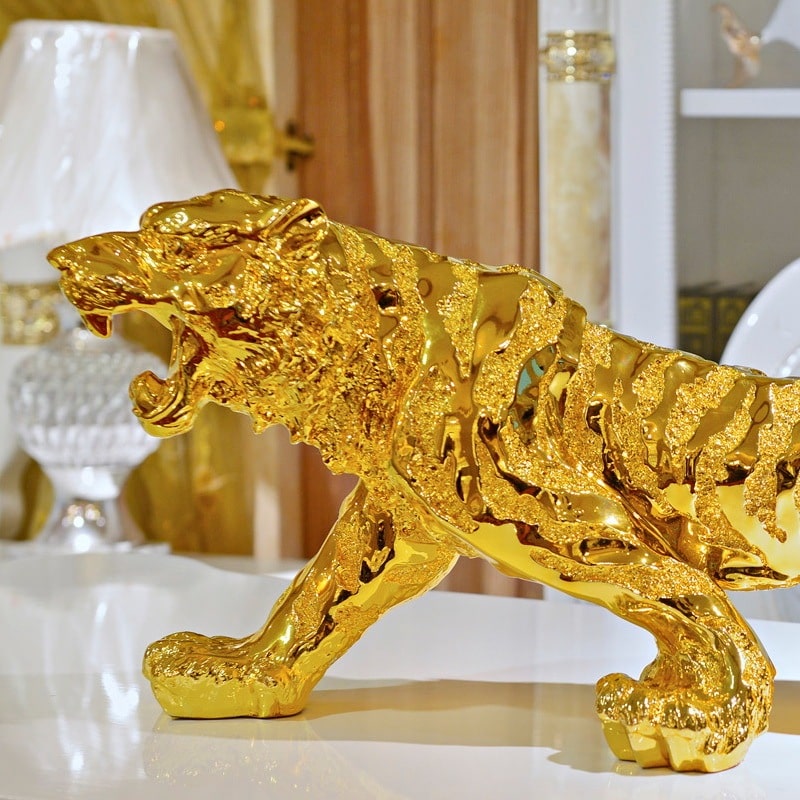 ANTIEK TIJGER DECORATIE