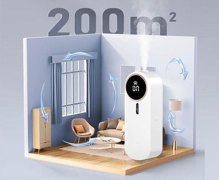 AUTOMATISCHE DIFFUSER - GEURMACHINE - AROMATHERAPIE - WANDMONTAGE