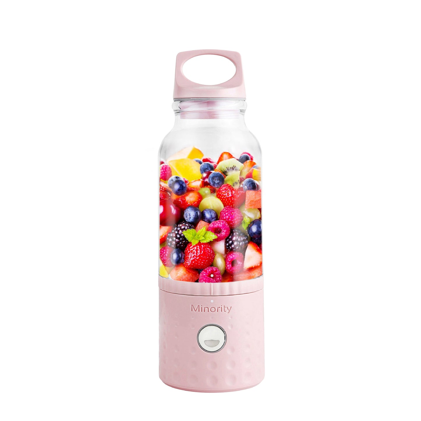 Roze draagbare mini blender
