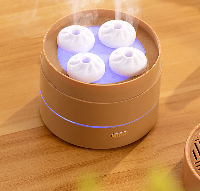CLOUDBUN GEURVERSPREIDER - LUCHTBEVOCHTIGER - LED NACHTLAMP - DIFFUSER