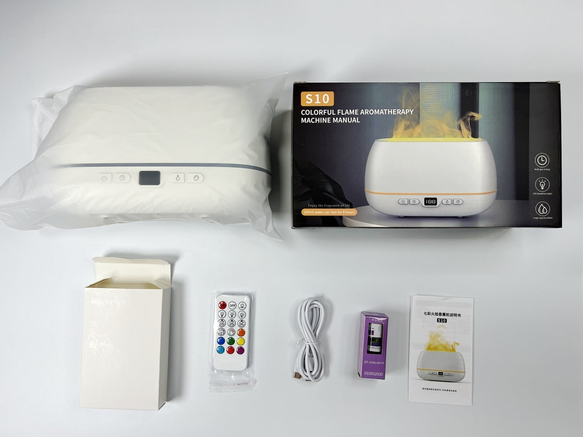 VLAM EFFECT LUCHTBEVOCHTIGER - DIFFUSER - AROMATHERAPIE