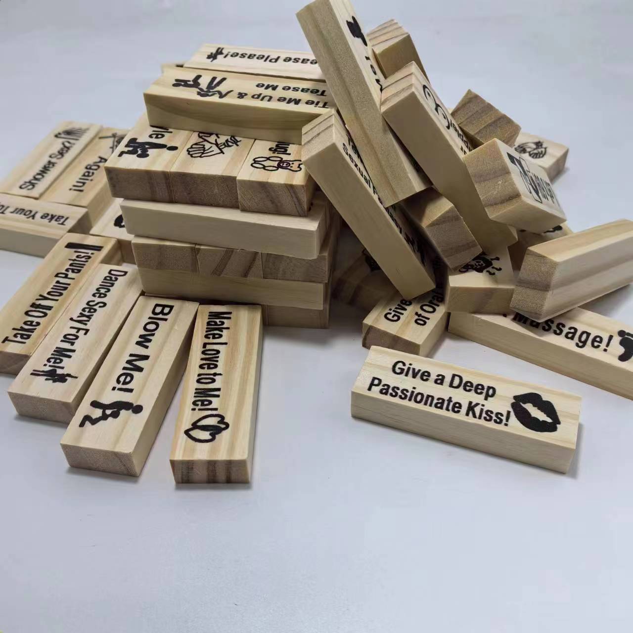 Jenga blokkentoren