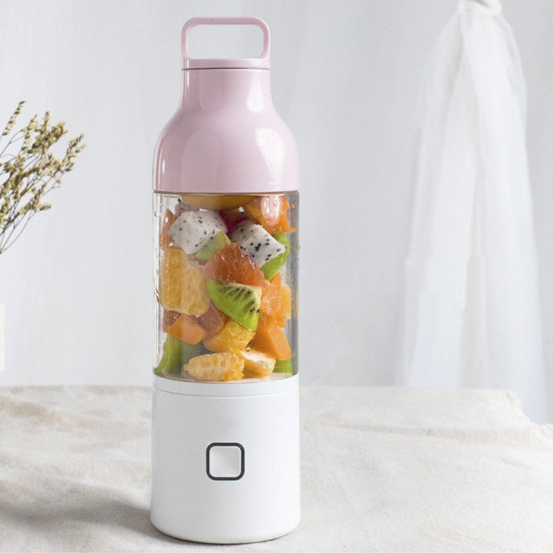 Roze draagbare mini blender mixer
