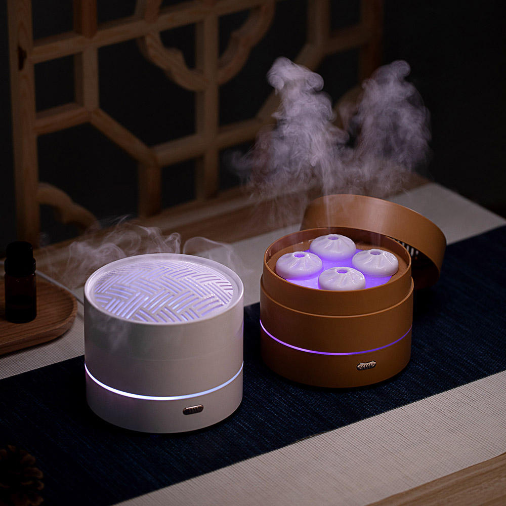CLOUDBUN GEURVERSPREIDER - LUCHTBEVOCHTIGER - LED NACHTLAMP - DIFFUSER