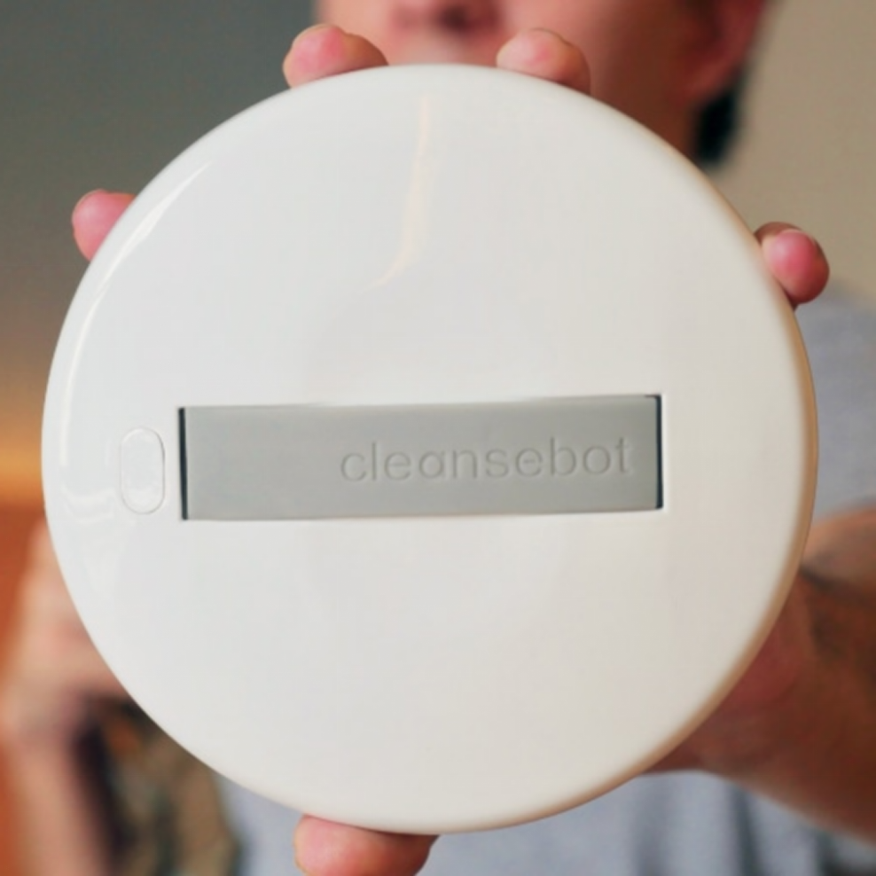 CLEANSEBOT 2 IN 1 BLAUW LICHT UV-DESINFECTERENDE ROBOT - DOOD BACTËRIEN EN HUISSTOFMIJT - DRAAGBARE POWERBANK