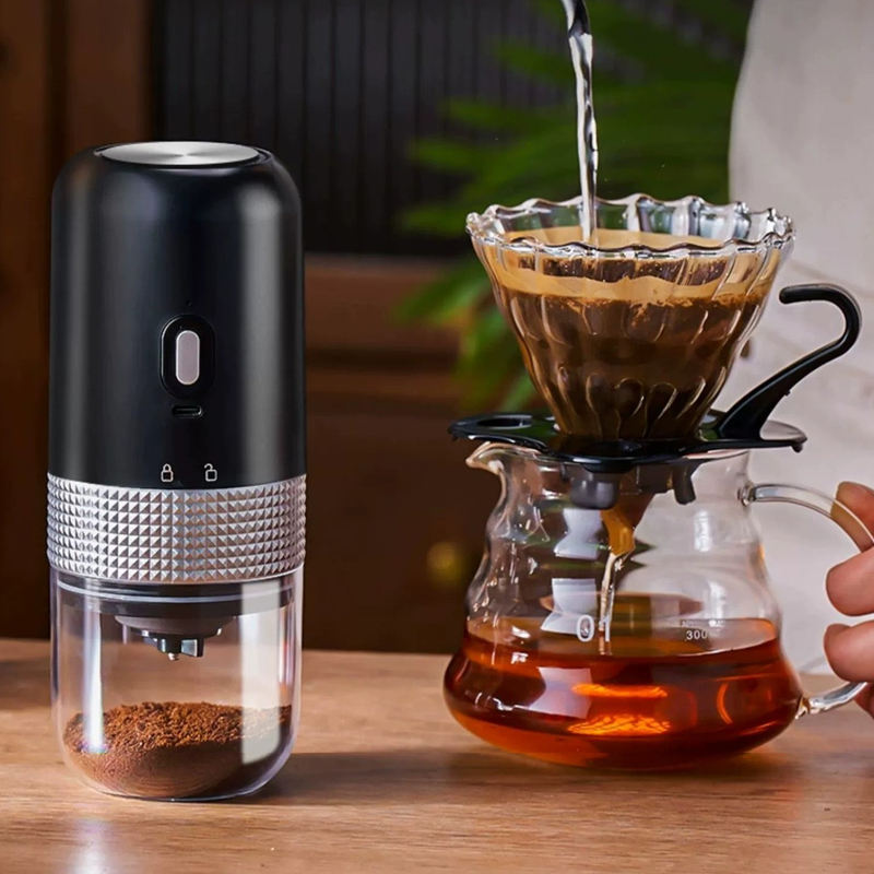ELEKTRISCHE KOFFIEMOLEN - GRINDER - DRAAGBAAR