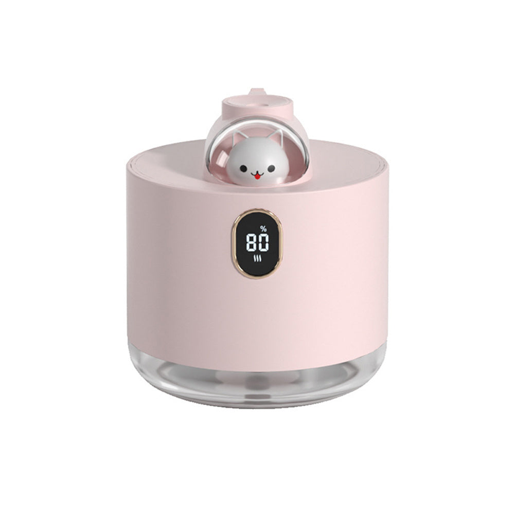 BEER GEURVERSPREIDER - LUCHTBEVOCHTIGER - DIFFUSER AROMATHERAPIE - LED VERLICHTING - DRAADLOOS