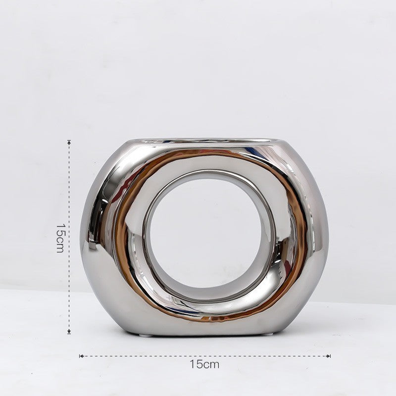 ELMINA - VAAS - ZILVER