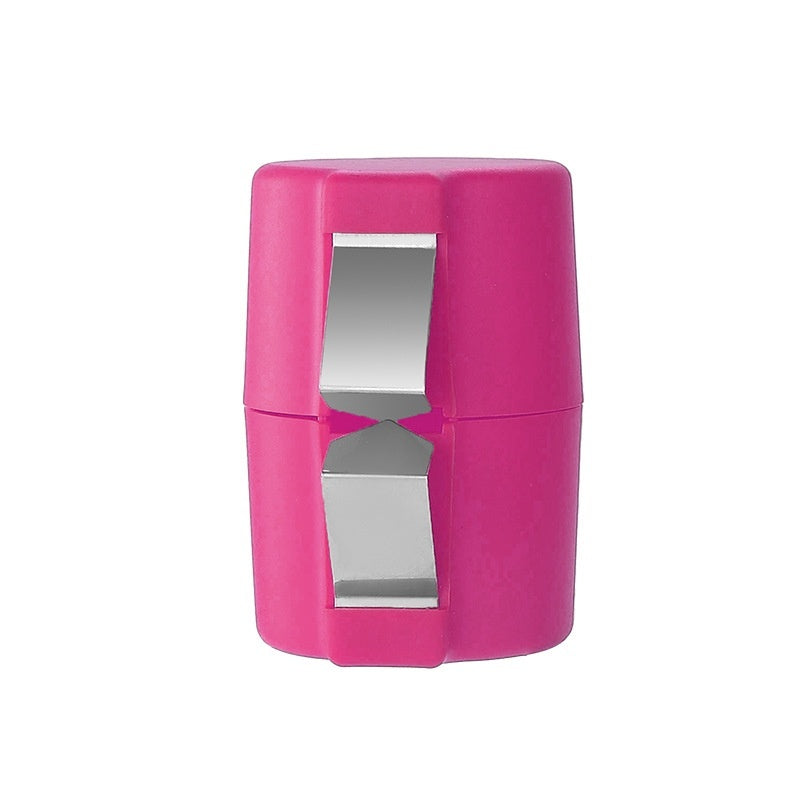 Roze eierschaal opener