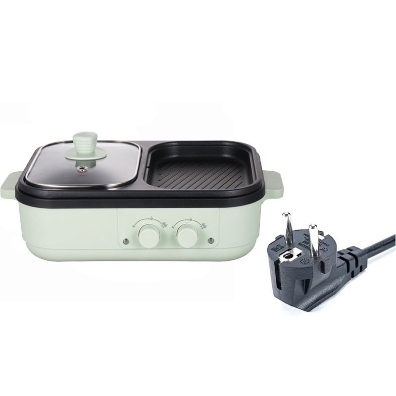 ELEKTRISCHE 2 IN 1 HOTPOT & BBQ GRILL