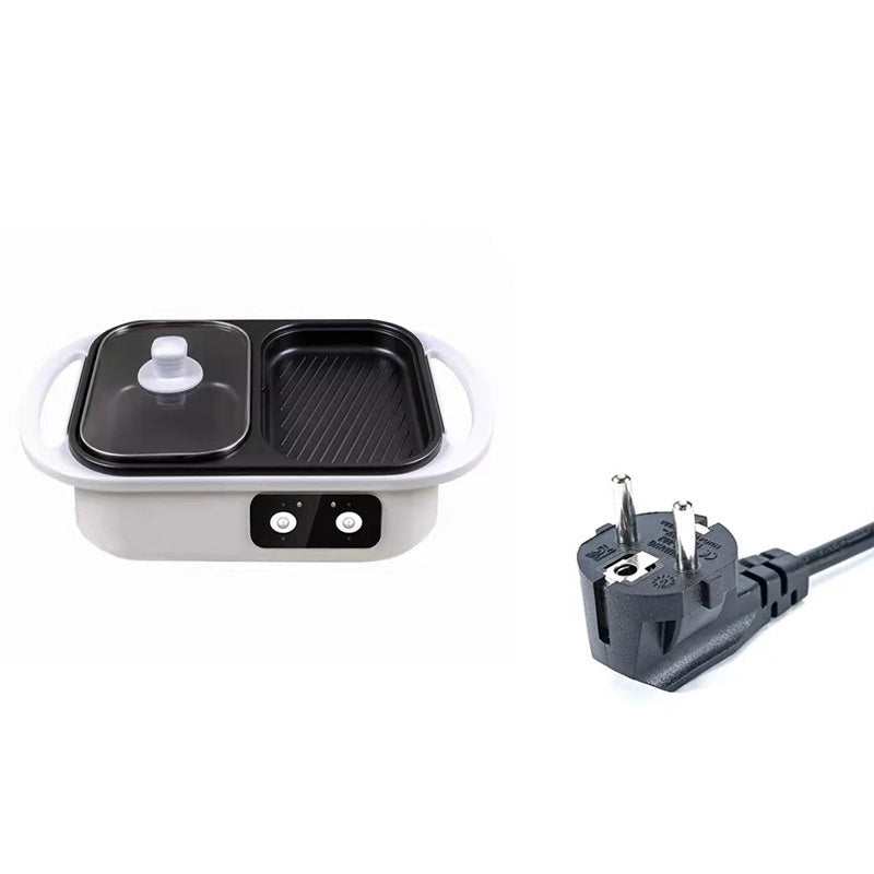 ELEKTRISCHE 2 IN 1 HOTPOT & BBQ GRILL