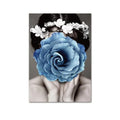 ROZENVROUW - CANVAS - KUNST