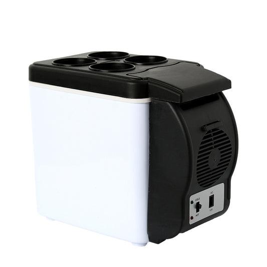 MINI KOELKAST - 6 LITER -  100/240V/12V AUTO STEKKER