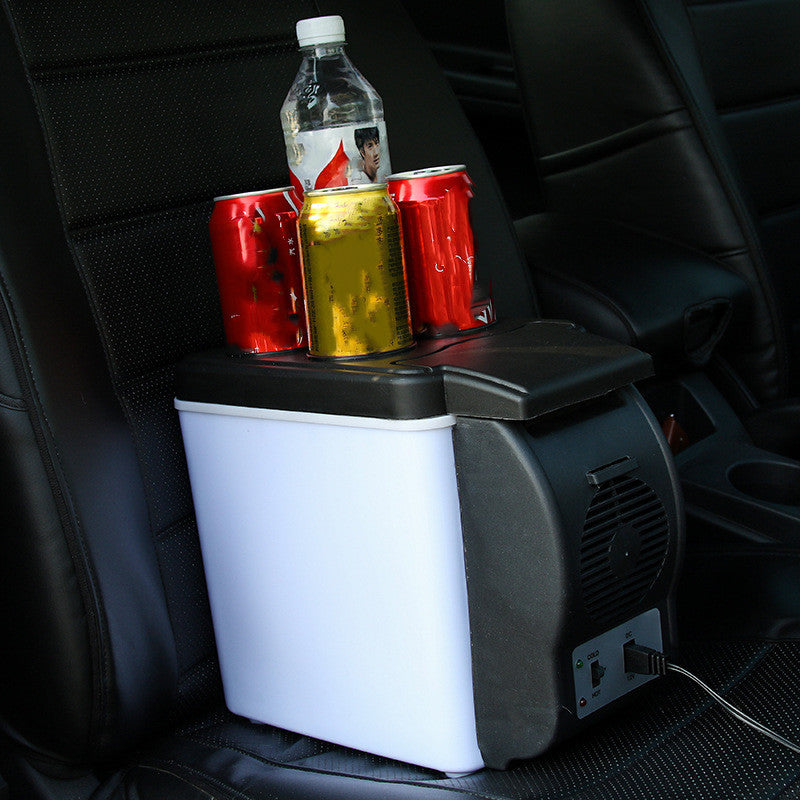 MINI KOELKAST - 6 LITER -  100/240V/12V AUTO STEKKER
