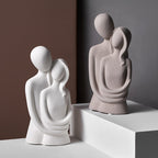 KERAMISCHE HARS STANDBEELD SCULPTUUR