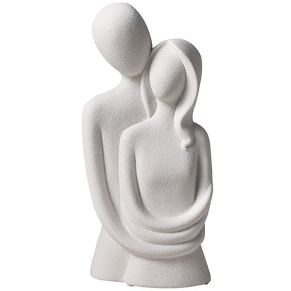 KERAMISCHE HARS STANDBEELD SCULPTUUR