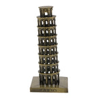 METALEN DECORATIE -  EGYPTISCHE KAT - DE SCHEVE TOREN VAN PISA