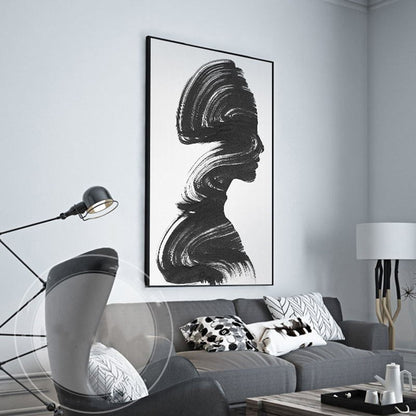 ABSTRACT GEZICHT - KUNST