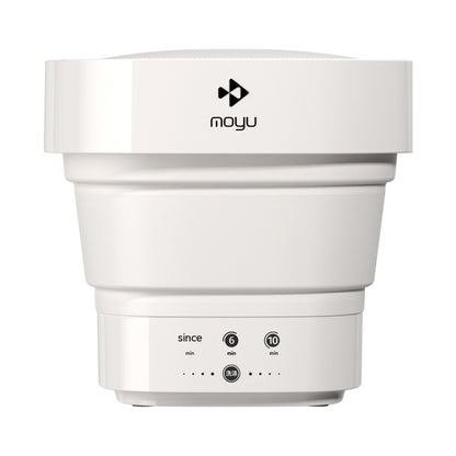 Witte opvouwbare mini wasmachine 