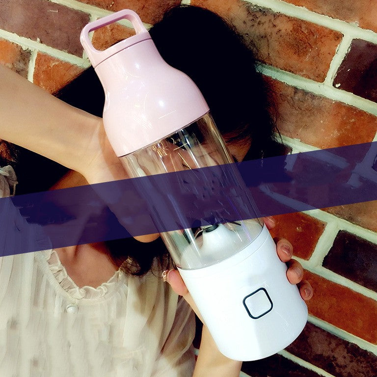 Roze draagbare mini blender mixer 