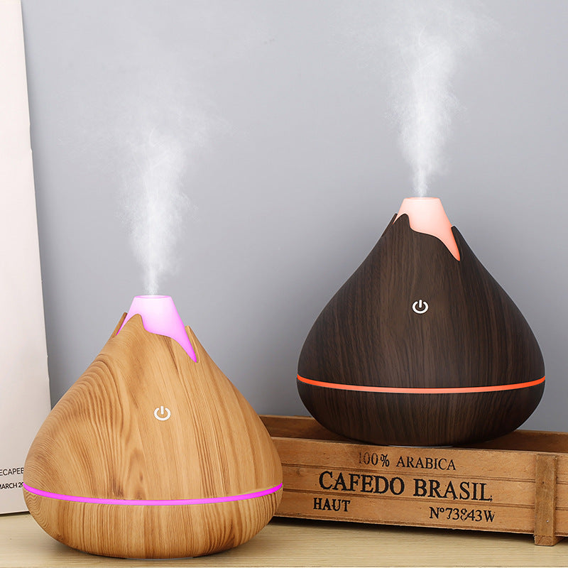 DRUPPELVORMIG HOUTNERF LUCHTBEVOCHTIGER - AROMATHERAPIE