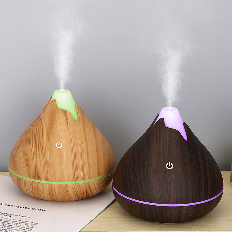 DRUPPELVORMIG HOUTNERF LUCHTBEVOCHTIGER - AROMATHERAPIE
