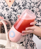 Roze draagbare multifunctionele mini blender