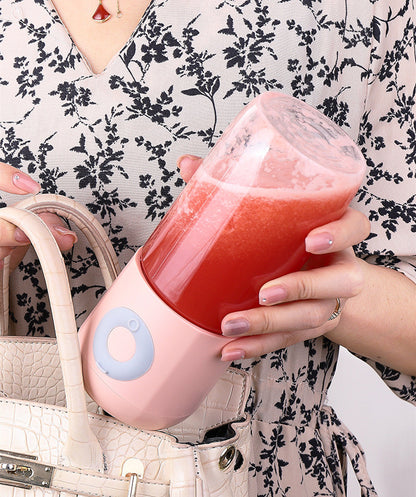 Roze draagbare multifunctionele mini blender