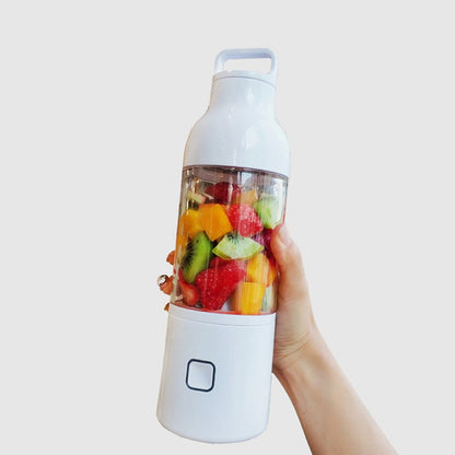 Blauwe draagbare mini blender mixer 
