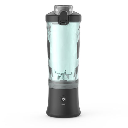 Zwarte draagbare blender voor shakes en smoothies