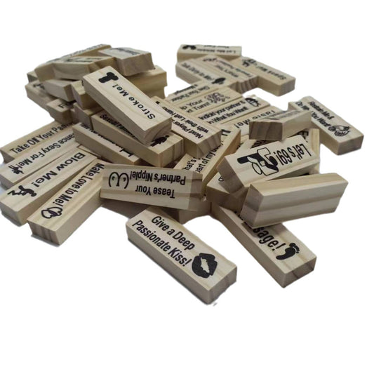 Jenga blokkentoren