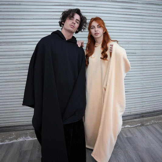 PONCHO - WOLLEN CAPE