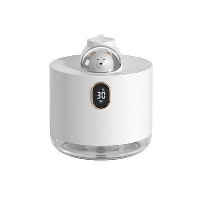 BEER GEURVERSPREIDER - LUCHTBEVOCHTIGER - DIFFUSER AROMATHERAPIE - LED VERLICHTING - DRAADLOOS