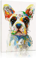 FRANSE BULLDOG - CANVAS - KUNST