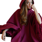 PONCHO - WOLLEN CAPE