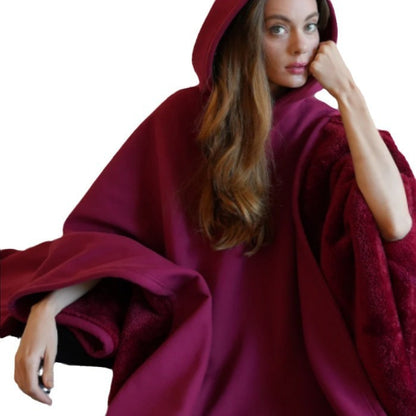 PONCHO - WOLLEN CAPE