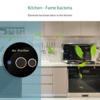 Portable Solar Electric Air Purifier For Sterilization Disinfection Deodorization And Formaldehyde Removal