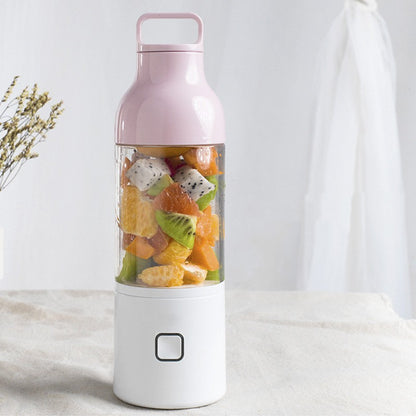 Roze draagbare mini blender mixer 