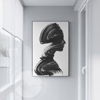 ABSTRACT GEZICHT - KUNST