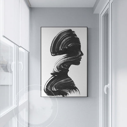 ABSTRACT GEZICHT - KUNST