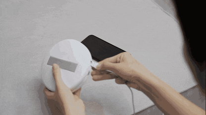 CLEANSEBOT 2 IN 1 BLAUW LICHT UV-DESINFECTERENDE ROBOT - DOOD BACTËRIEN EN HUISSTOFMIJT - DRAAGBARE POWERBANK