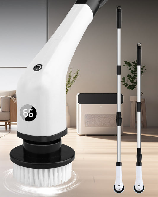 Witte 7-in-1 elektrische reinigingsborstel 