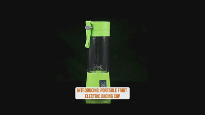 DRAAGBARE BLENDER - MINI REISMIXER VOOR SAPPEN - BLENDER TO GO - USB OPLAADBAAR - DRAADLOOS
